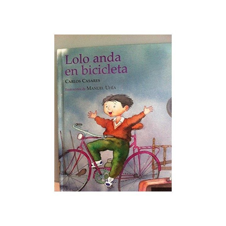 Lolo anda en bicicleta